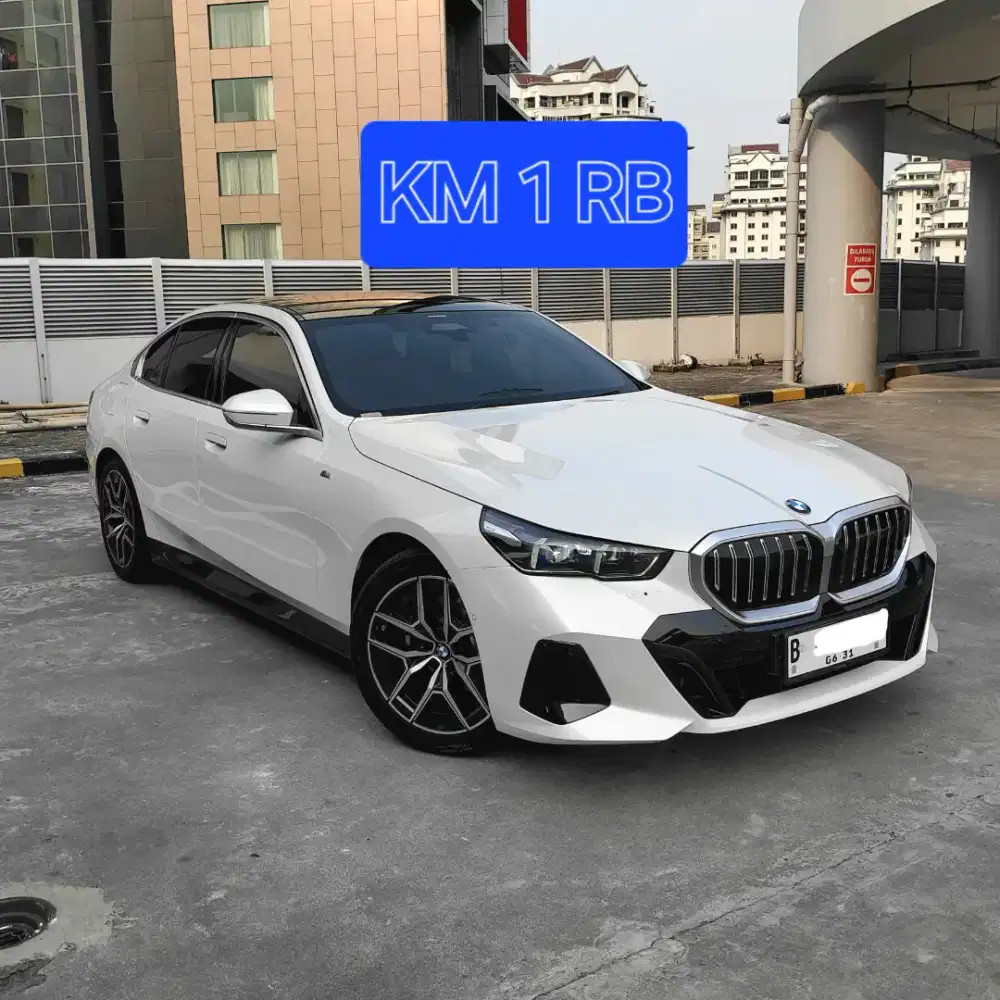 KM 1 RB, BMW 520i G60 Msport 2026 NIK 2025 Putih 520 i