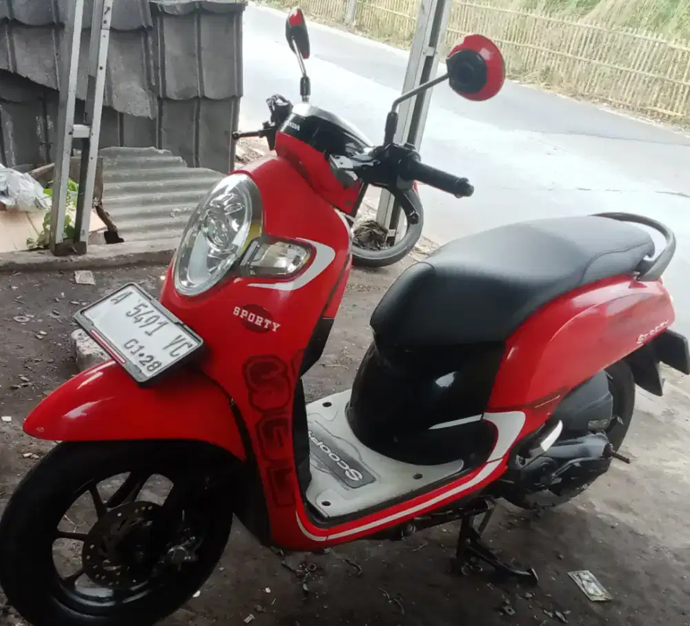 Jual scoopy donat 2018 pakean pribadi 13.500