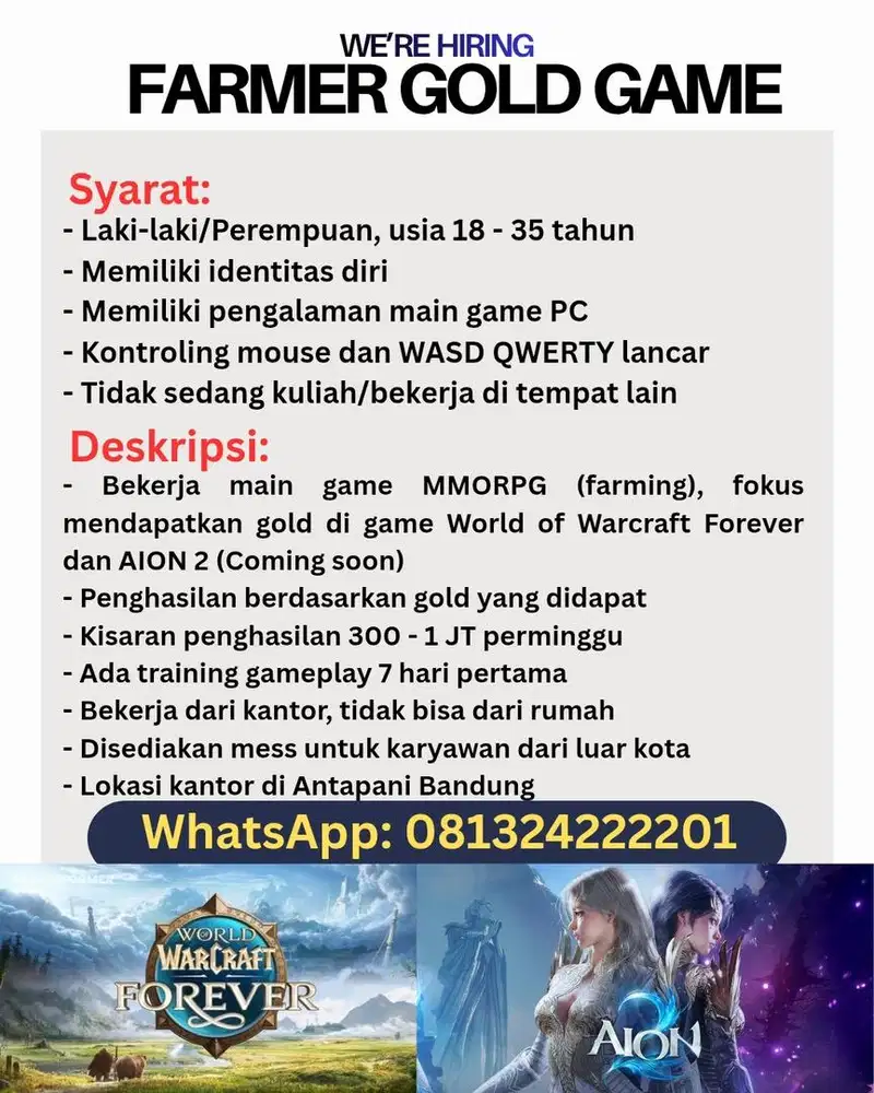 Loker farming gold game
