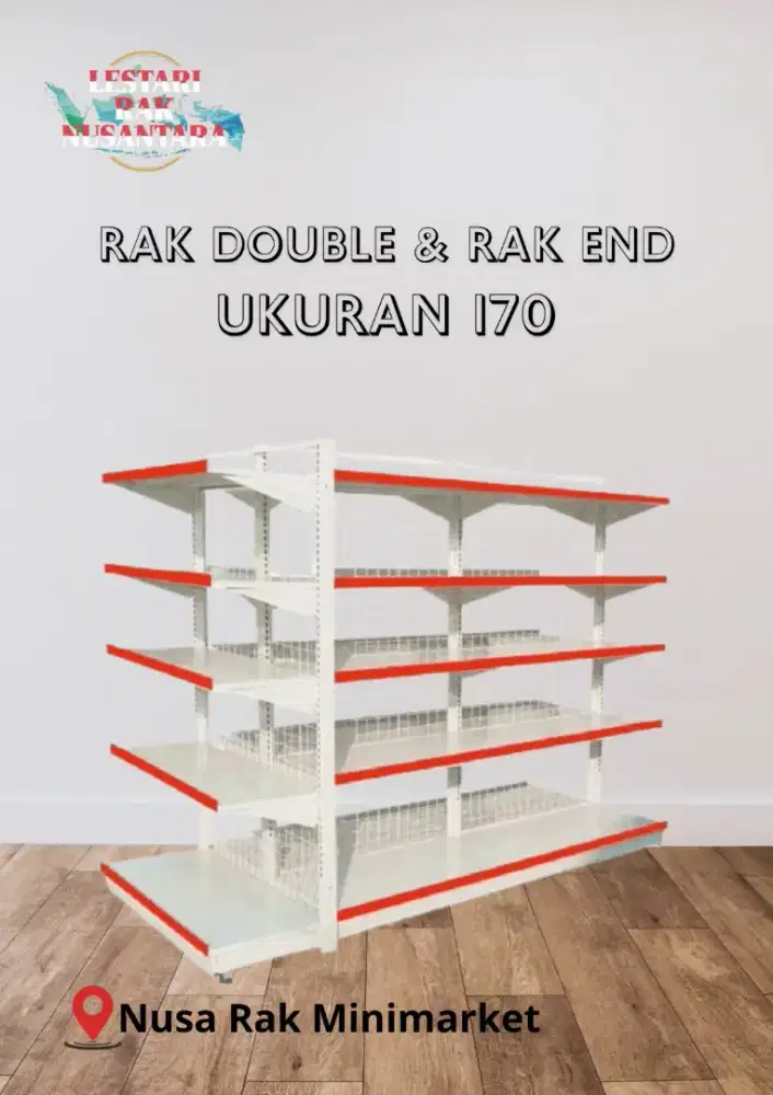 RAK DOUBLE & RAK END 170CM