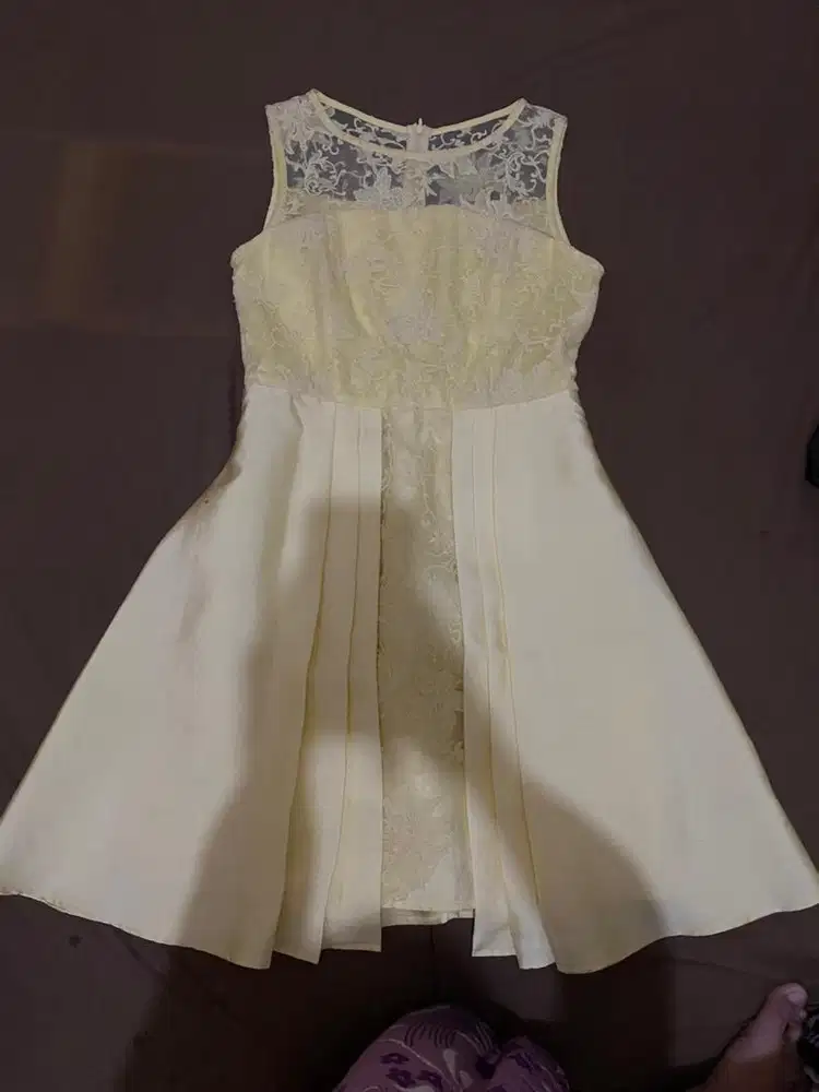 Dress carla yellow