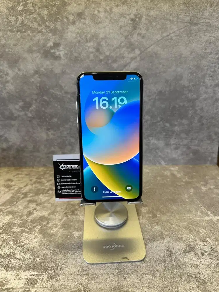 iPhone X 256GB | Warna Silver