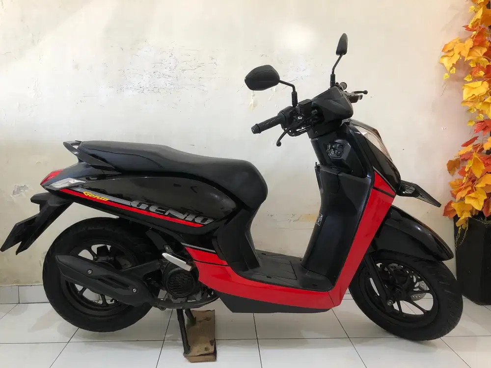 Honda Genio CBS Th.2023 hitam mulus!!