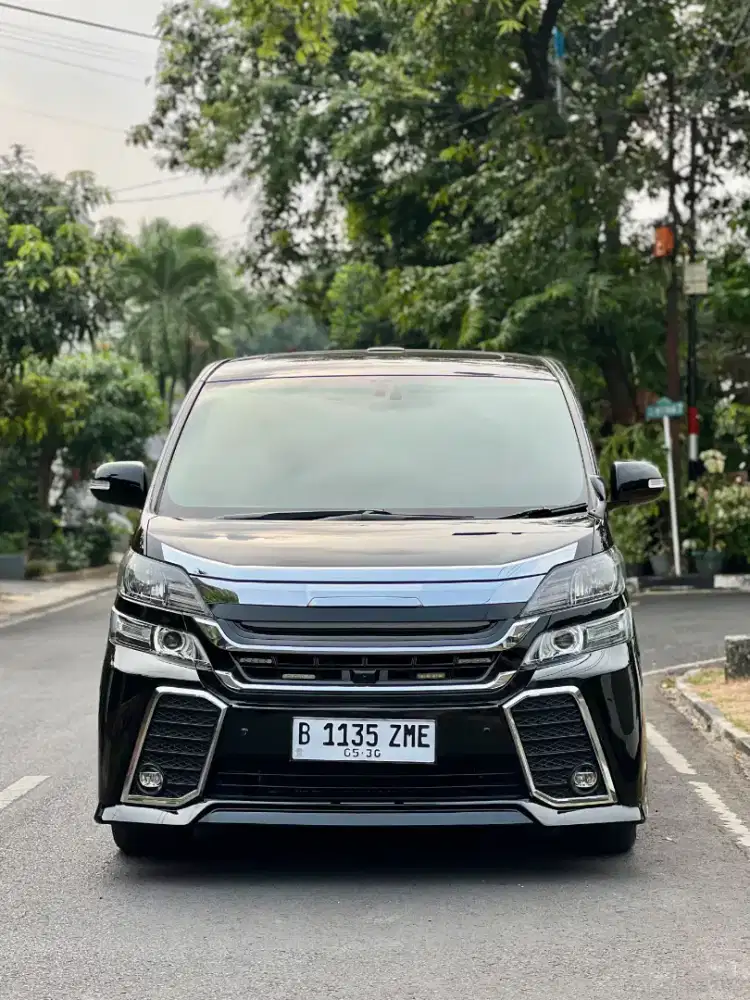 Vellfire ZG 2014 istimewa Low KM !!