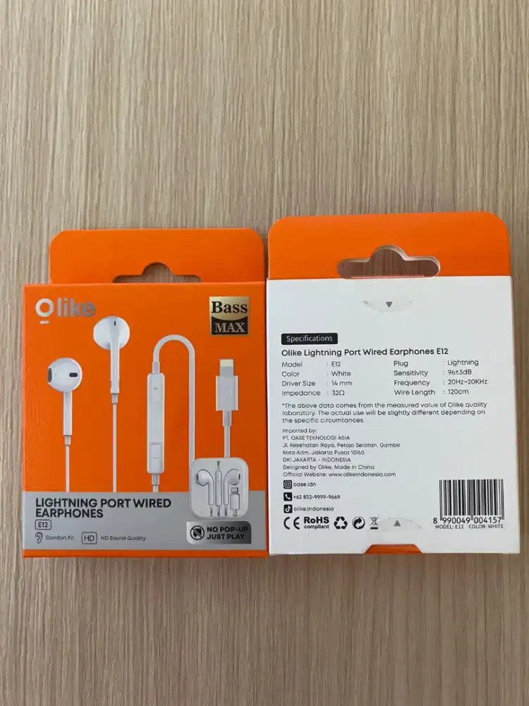 HF Cable Olike E12 White
