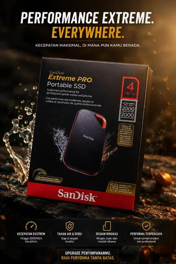 Sandisk extrem pro 4 TB