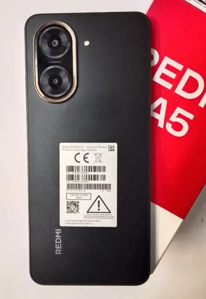 Redmi A5 Ram 4+4/128 Fullset msh mulus