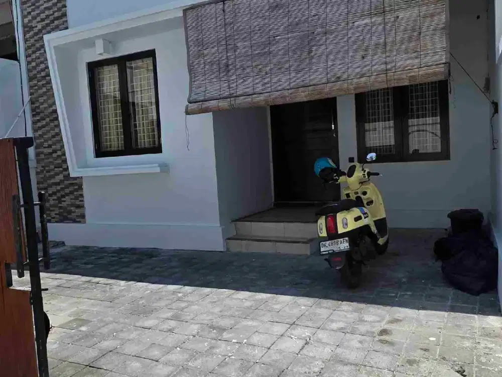 Sewa Tahunan Rumah Furnished 1lt Lokasi Jl Kuwum, Umalas Bali area Hunian Strategis dekat Pantai canggu.