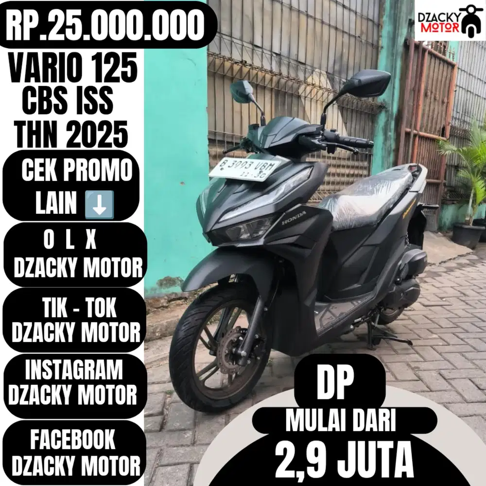 VARIO 125 CBS ISS 2025 SECOND LIKE NEW