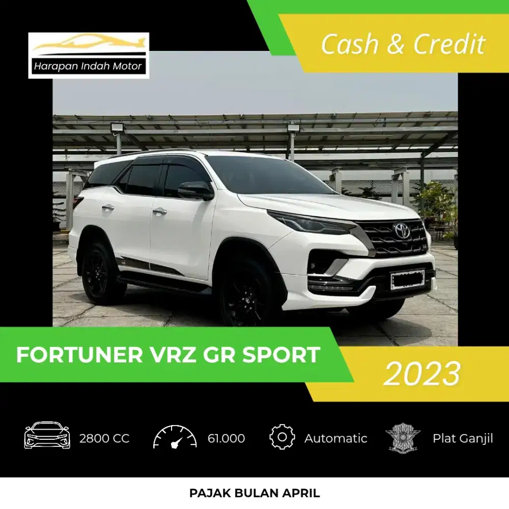 Toyota Fortuner VRZ 2.8 GR Sport 2023 KM 61RB