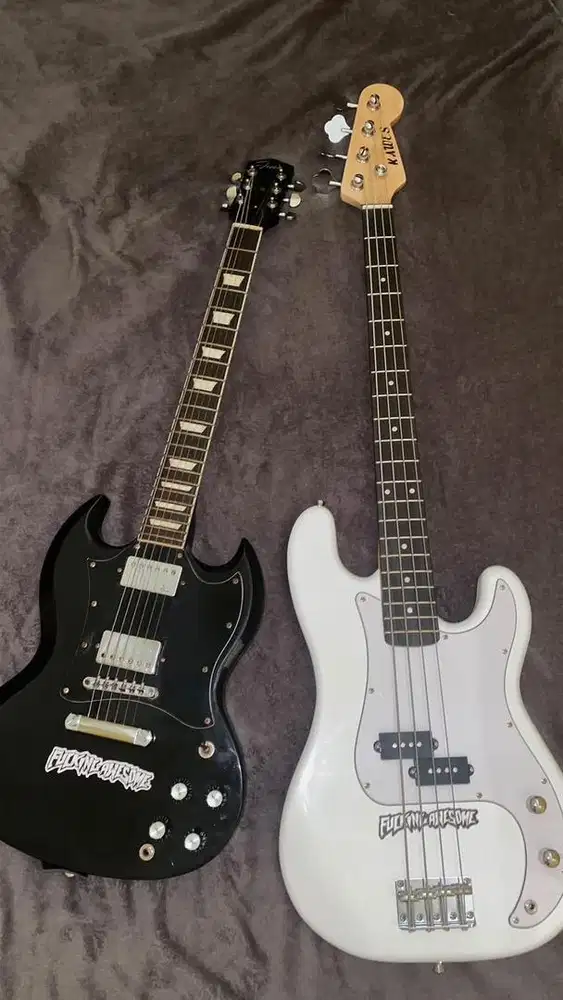 Fena Guitar SG Black