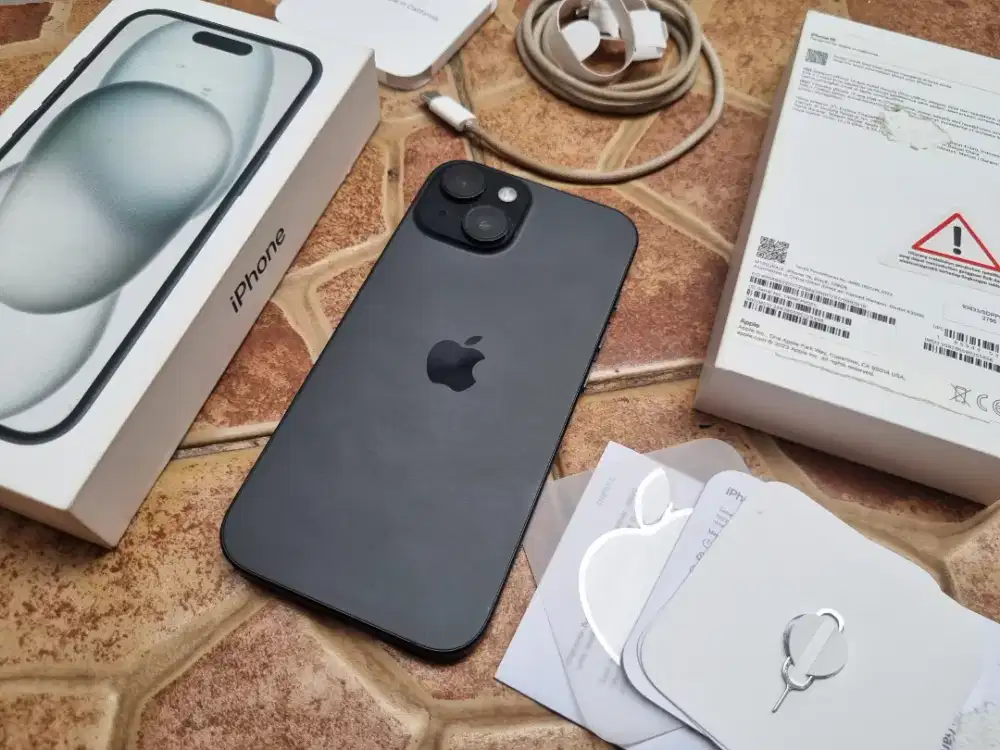 iPhone 15 128GB iBox Fullset Resmi