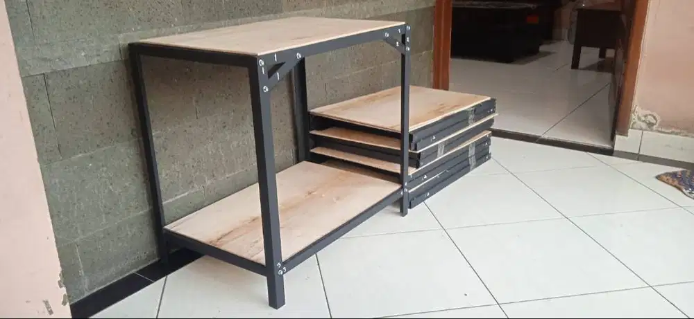 Rak/meja besi siku 60x40x60