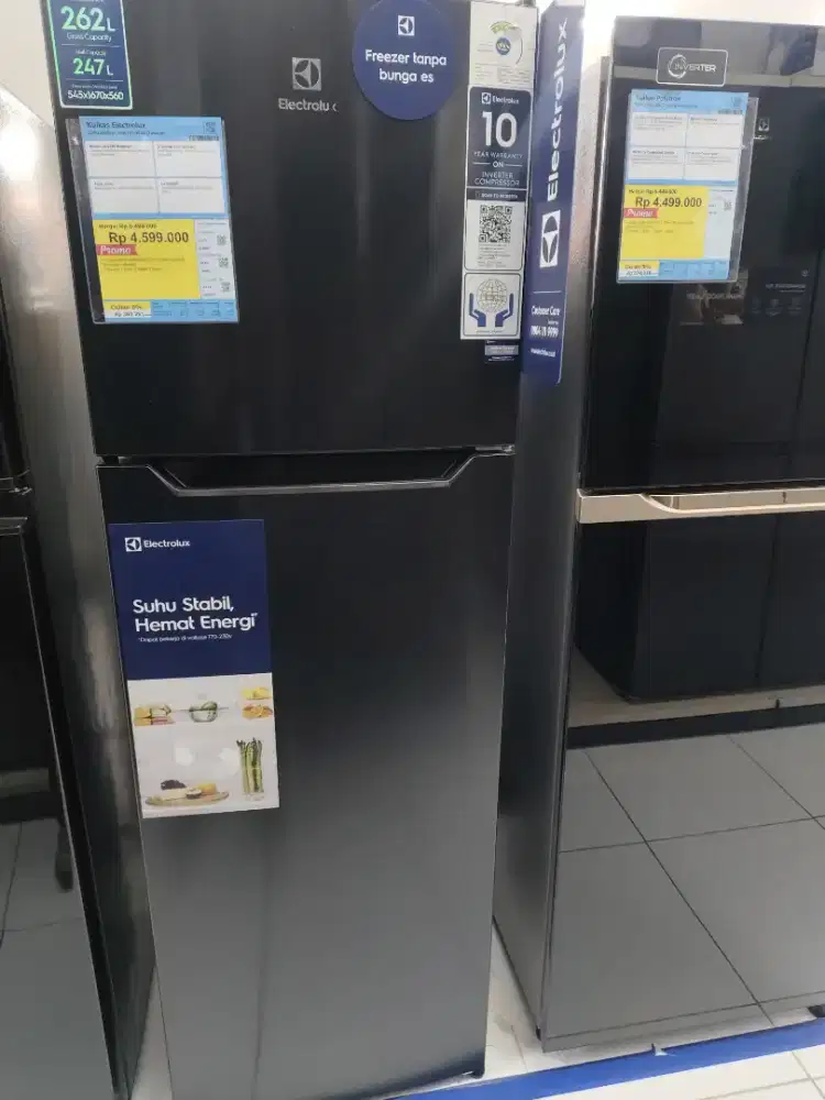 Kulkas Electrolux 246L cicilan bunga 0% menggunakan Kredivo
