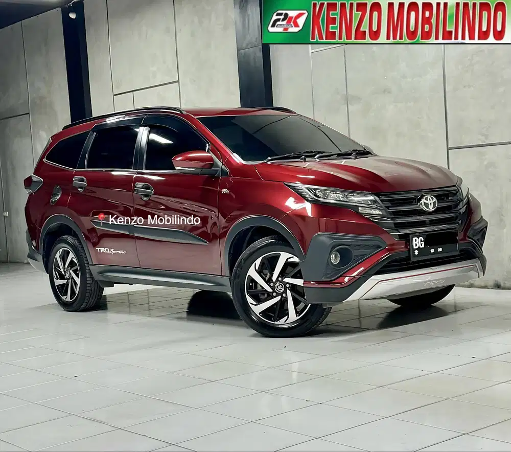 Rush 1,5 TRD AT 2020/2021 merah,tgn 1 km 63rb top kondisi dp 30jt