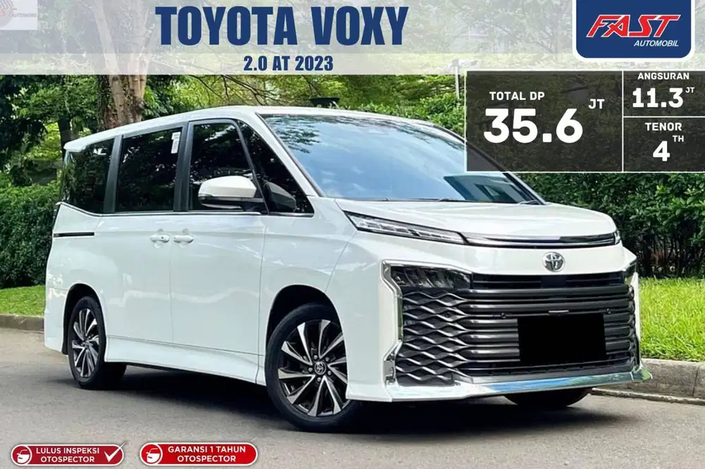 LOW KM.28RB TOYOTA VOXY 2023 2.0 AT GARANSI 1TH PAJAK PANJANG