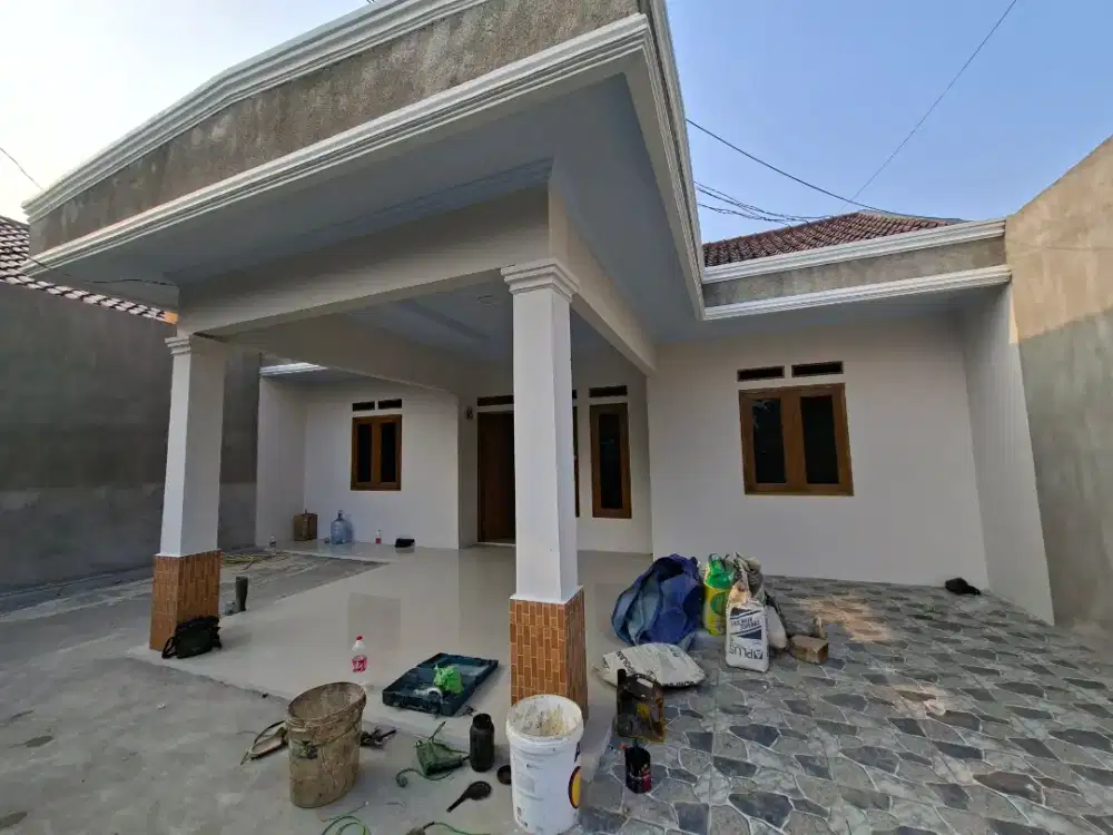 Jual rumah baru siap huni