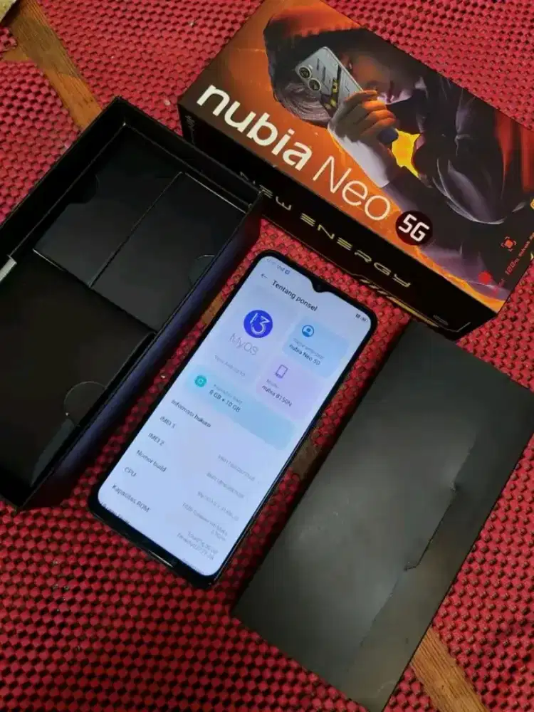 NUBIA NEO (5G) Ram 8/256 GB Fullset Nominus