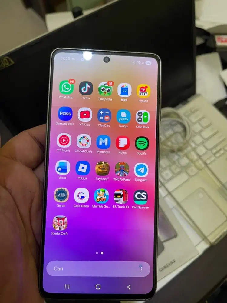 Samsung A73 5G Ram 8 internal 256 Gb