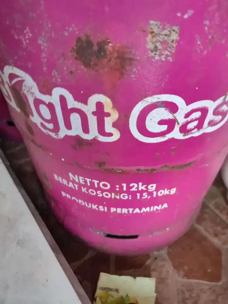 Tabung LPG 12 Kg pink murah kosong