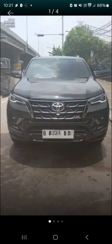 Toyota FORTUNER 2.8 GR 2022 HITAM SEGER