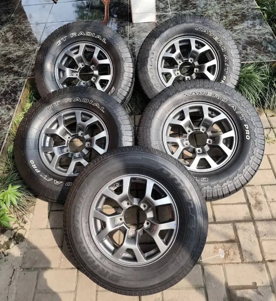 Velg jimny jb74 escudo sidekick vitara katana sierra feroza taft