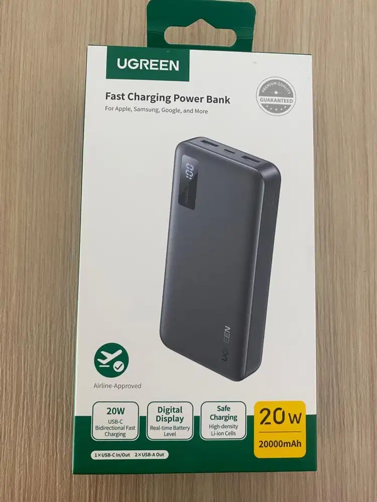 powerbank ugreen 20.000mAh