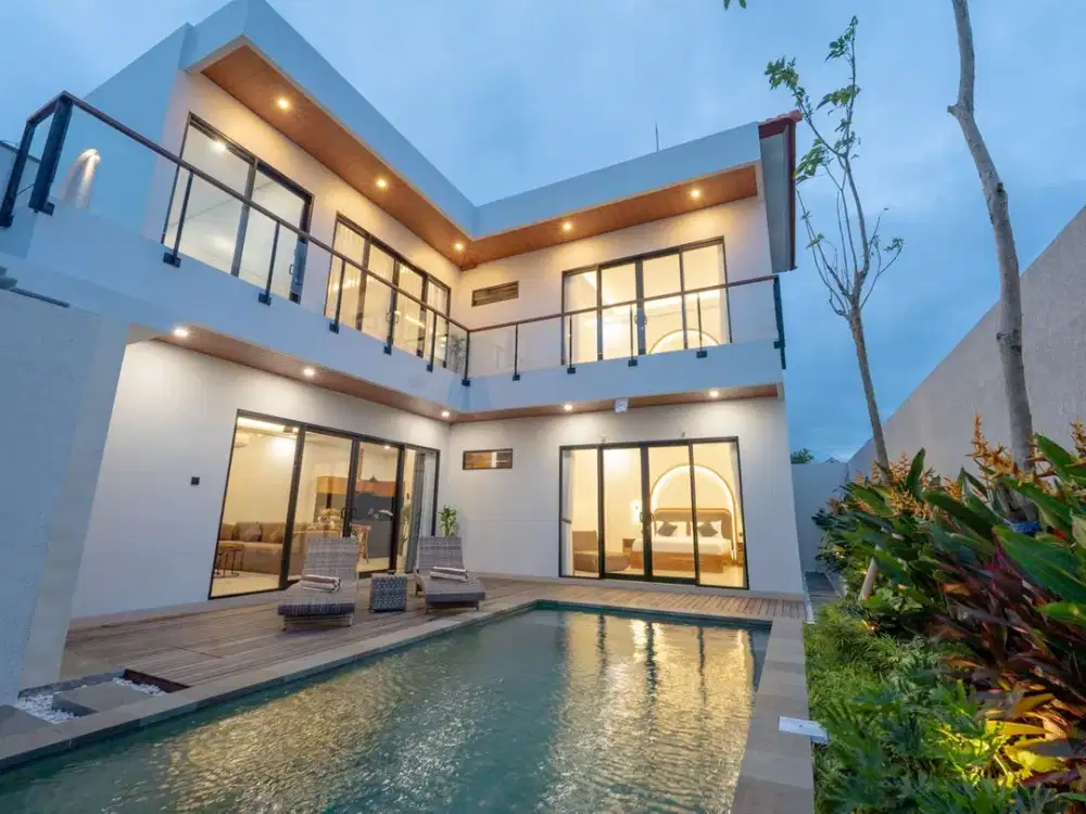 Brand New Fully Furnished 3-Bedroom Villa For Rent In Berawa, Canggu