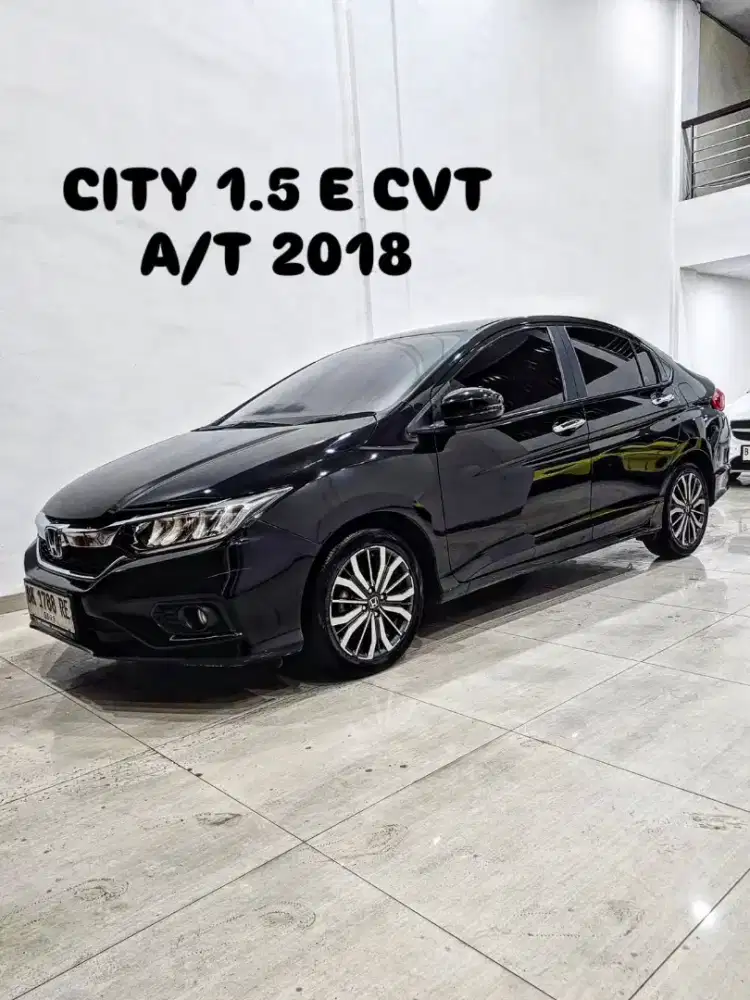 Honda CITY 1.5 ES Facelift CVT 2018 / 2019 hitam jazz brio 2023