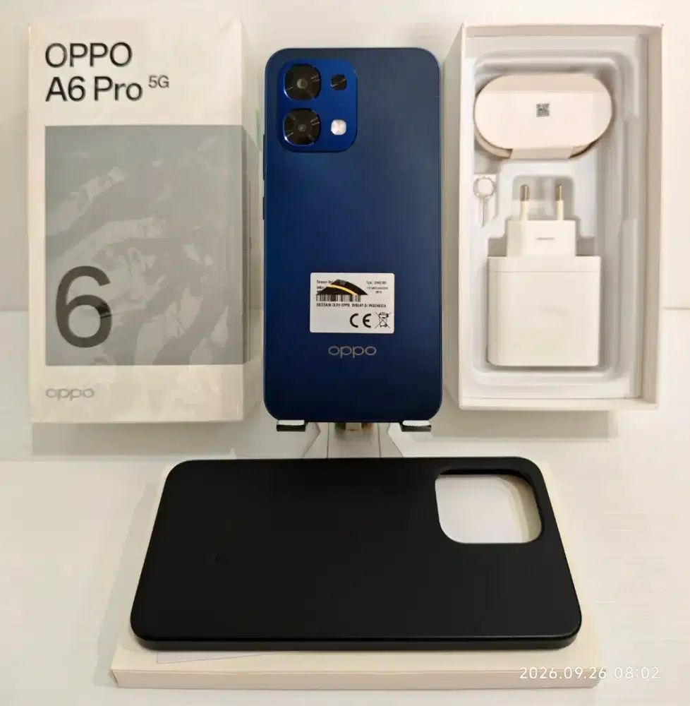 Oppo A6 Pro 5G 8+8/256 Gb Likenew 99% Garansi Resmi 25 Des 26 bs TT/BT
