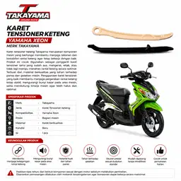 Karet Part Yamaha Xeon / Xeon RC Merk Takayama
