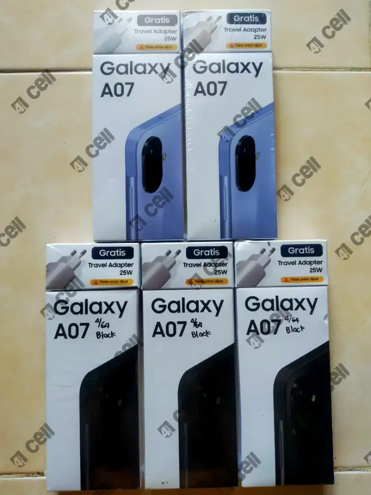 Samsung A07 ram 4/64 100% baru Termurah