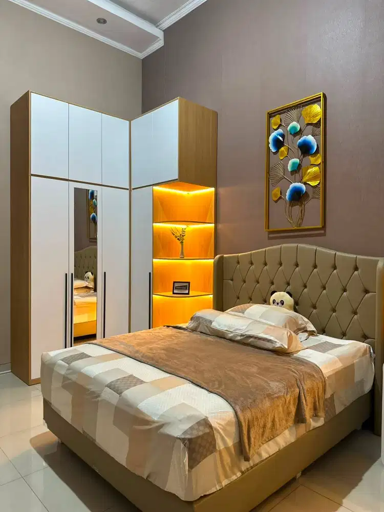 LEMARI CUSTOM MINIMALIS SIDOARJO SURABAYA