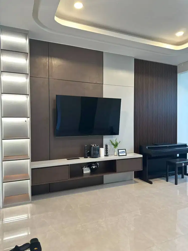 Backdrop Tv Minimalis