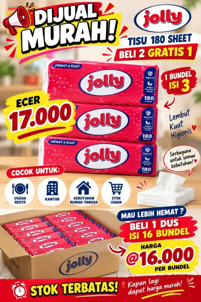 Tissue merk Jolly