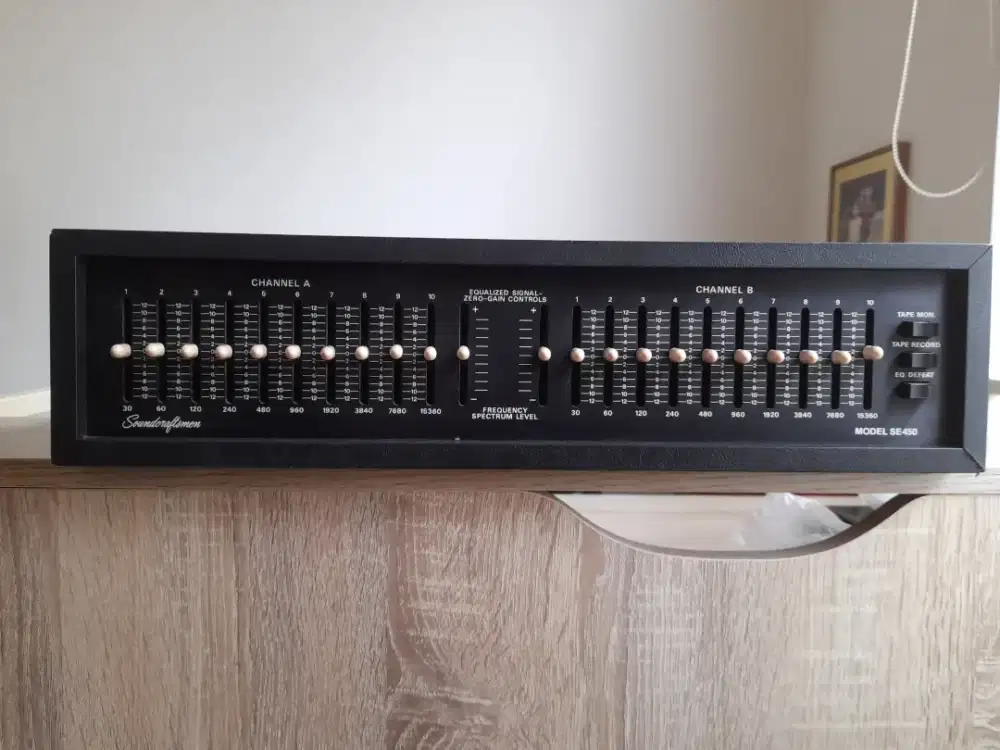 Untuk kolektor audio equalizer soundcraftsmen hand made