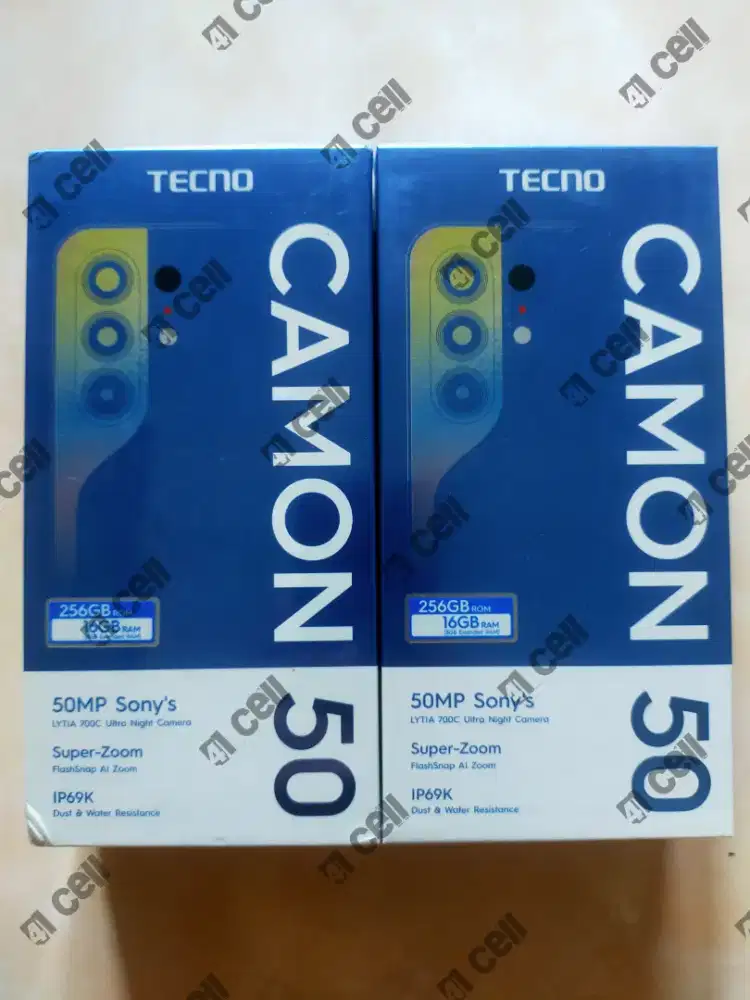 Tecno camon 50 ram 8+8/256 100% baru Termurah