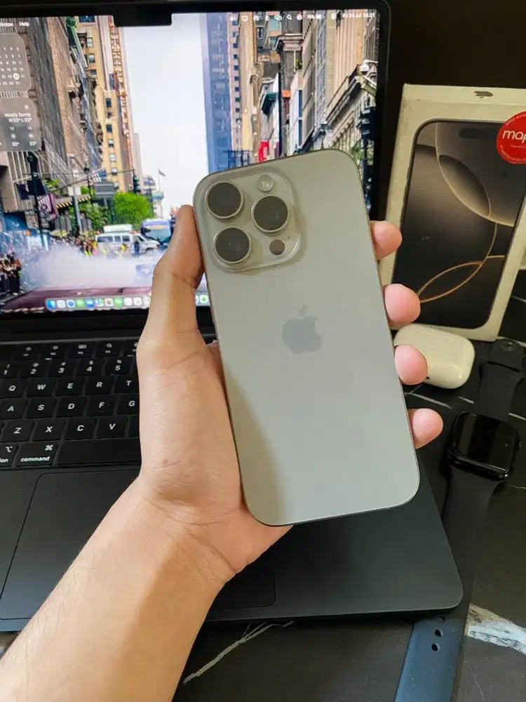 iPhone 16 Pro Digimap (Natural Titanium)