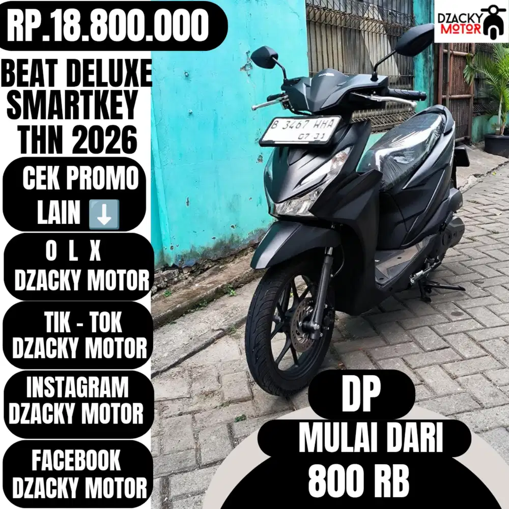 BEAT DELUXE SMARTKEY 2026 SECOND LIKE NEW