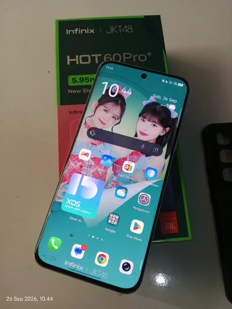 Infinix hot 60 Pro plus 8/256gb Layar lengkung fullset nominus