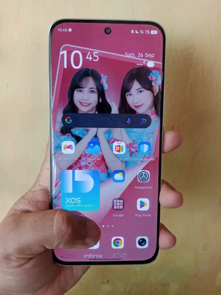 Infinix Hot 60 Pro plus 8/256gb Nfc fullset nominus layar lengkung