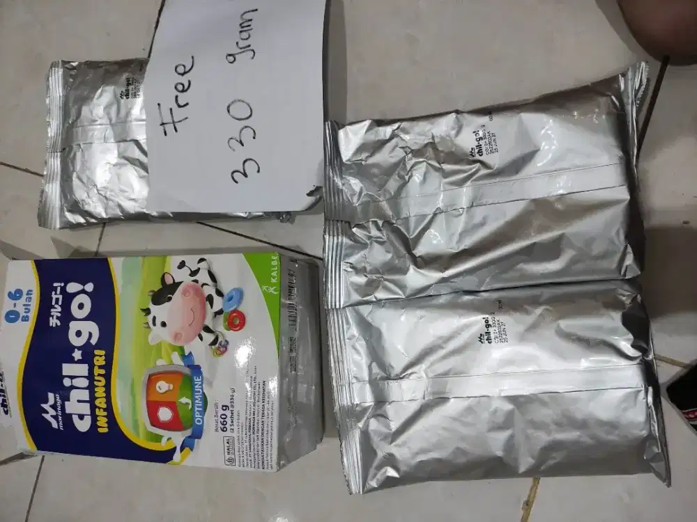 Jual murah susu Chil Go 0-6 bulan 660gr free 330gr