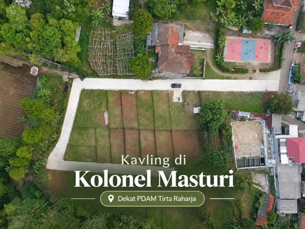 Dijual - Kavling di Cimahi, Dekat PDAM Tirta Raharja