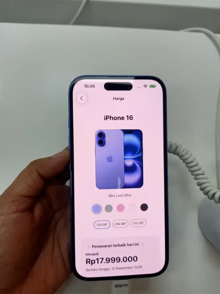 iPhone 16 128gb new bergaransi resmi Cicilan syarat KTP