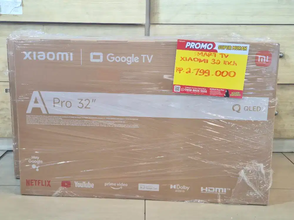 Ready smart tv xiaomi 32 cicilan mulai 300ribuan aja free 2X angsuran