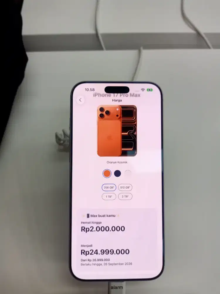 iPhone 17promax 256gb New bergaransi Resmi Bisa cicilan syarat KTP