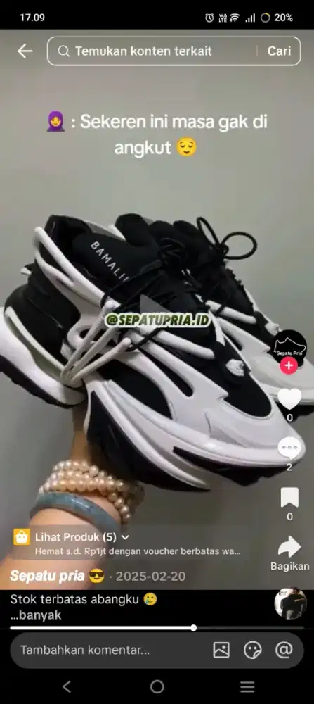 Bailman best sepatu new edition langka
