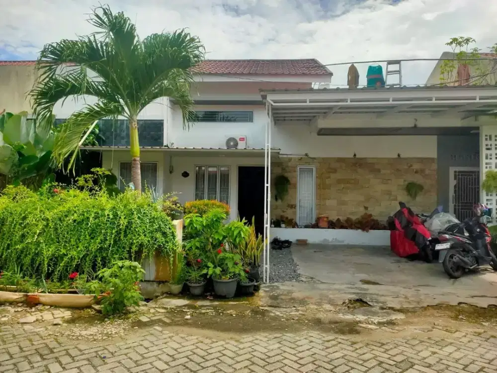 RUMAH CLUSTER SEMI FURNISH MURAH LOKASI DEKAT JALAN SUDRIMAN, HARAPAN RAYA DI JL. KAPAU SARI PEKANBARU