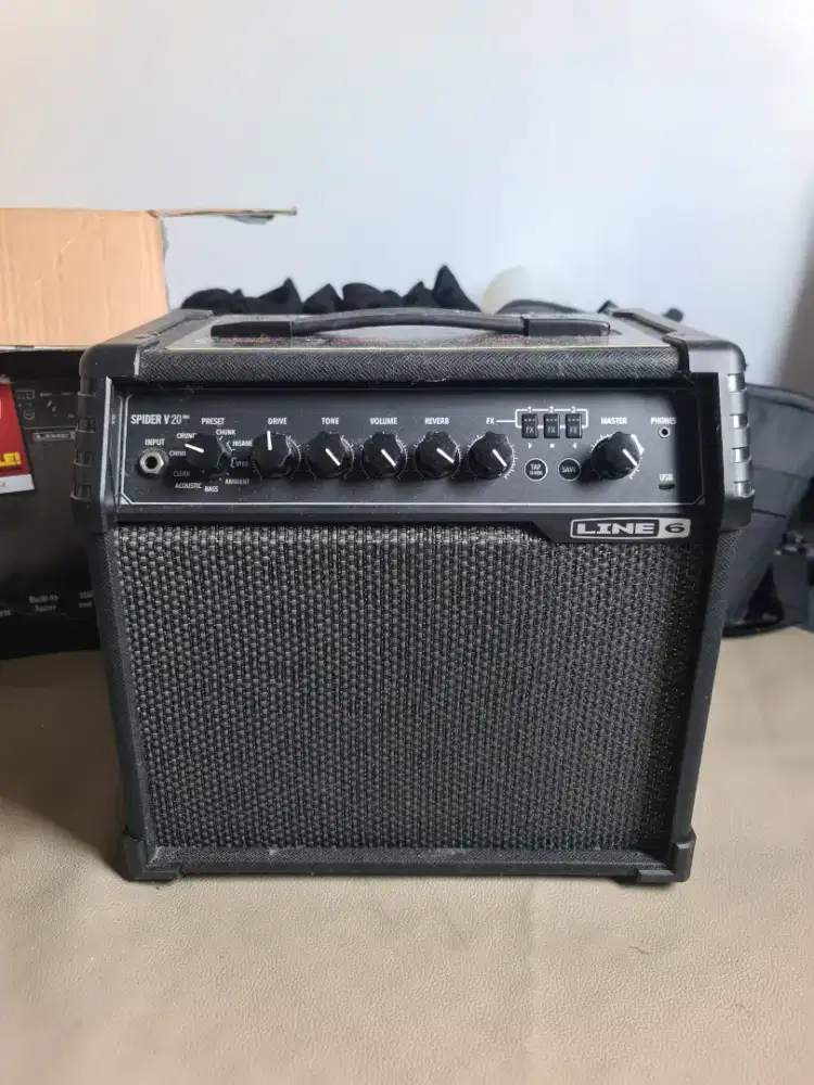 Amplifier Yamaha Spider Line 20 Ampli Gitar Elektrik