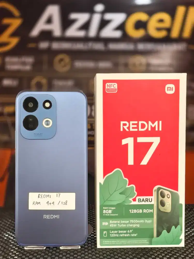 REDMI 17 RAM 4+4/128